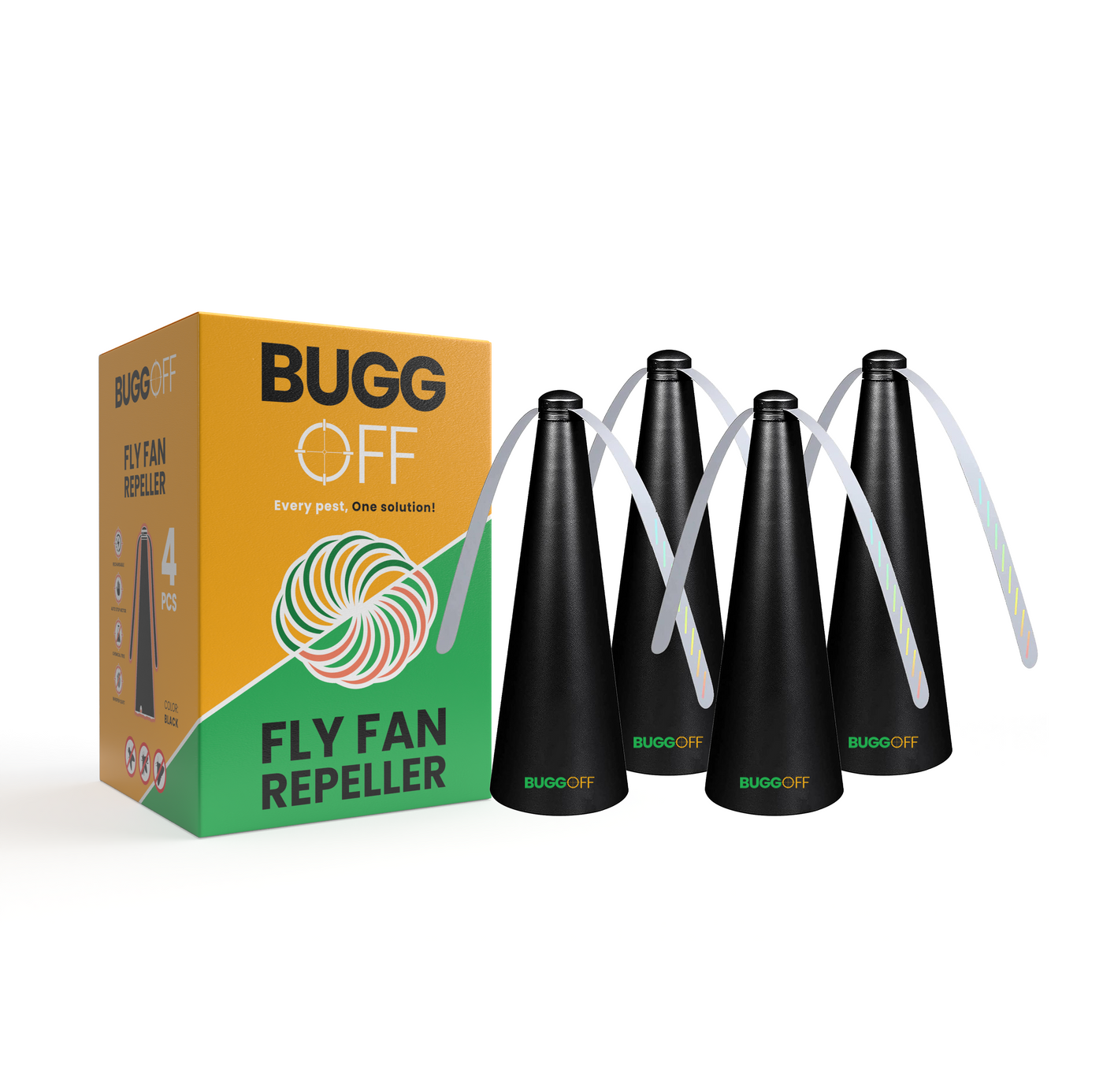 Fly Repellent Fan | Tabletop & Portable Insect Repellent Fan – BUGGOFF