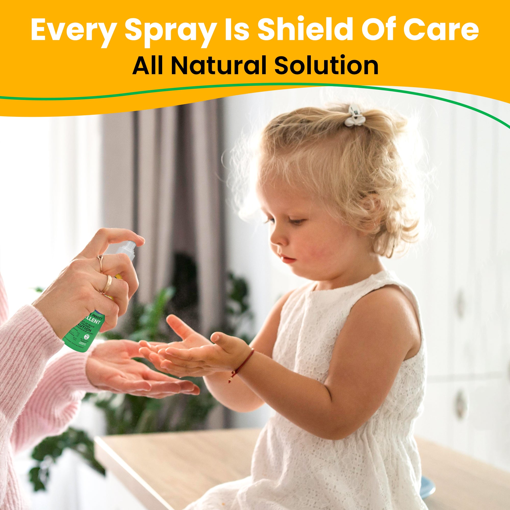 Aceite repelente en aerosol totalmente natural contra mosquitos, jejenes y garrapatas (SIN DEET) 