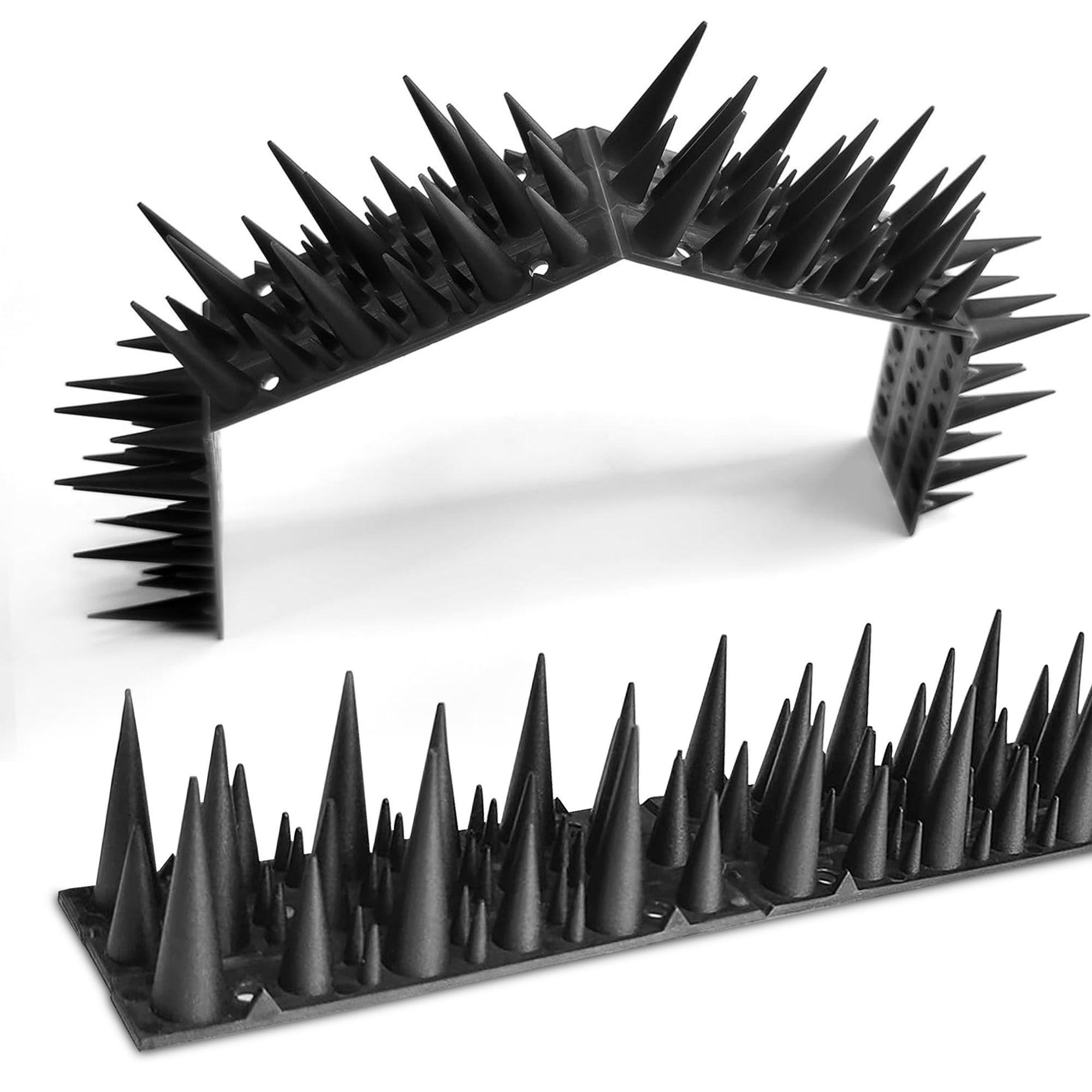 Unique Pattern Plastic Bird & Rodent Deterrent Spikes, Humane & effect ...